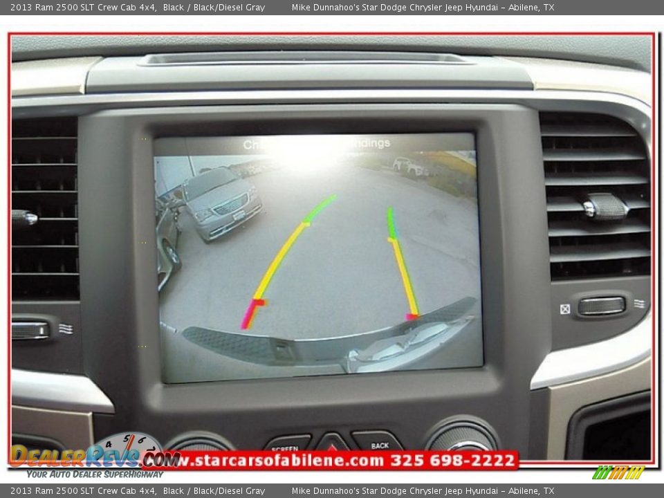 2013 Ram 2500 SLT Crew Cab 4x4 Black / Black/Diesel Gray Photo #28