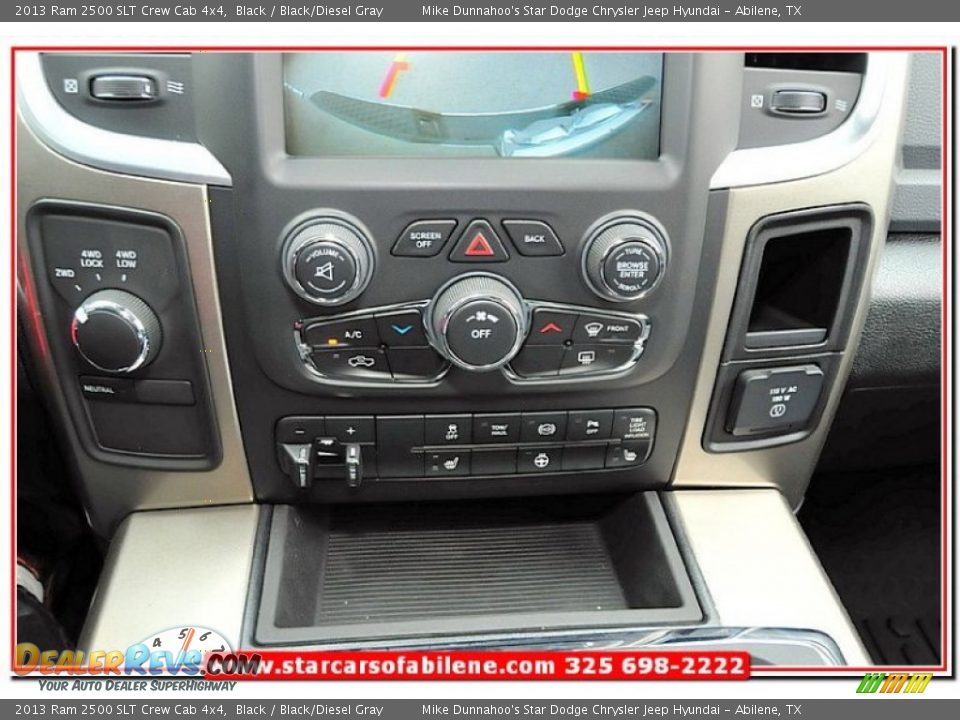 2013 Ram 2500 SLT Crew Cab 4x4 Black / Black/Diesel Gray Photo #29