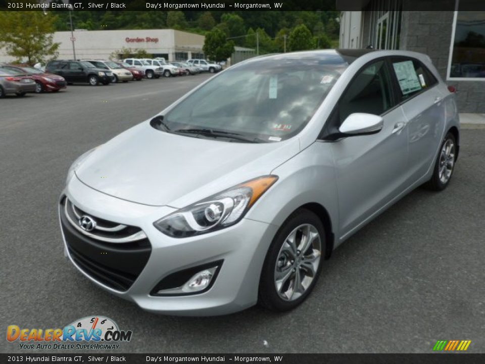 2013 Hyundai Elantra GT Silver / Black Photo #3