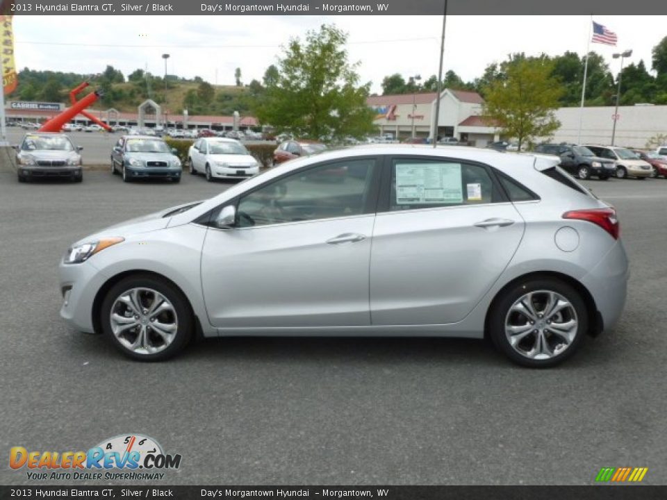 2013 Hyundai Elantra GT Silver / Black Photo #4