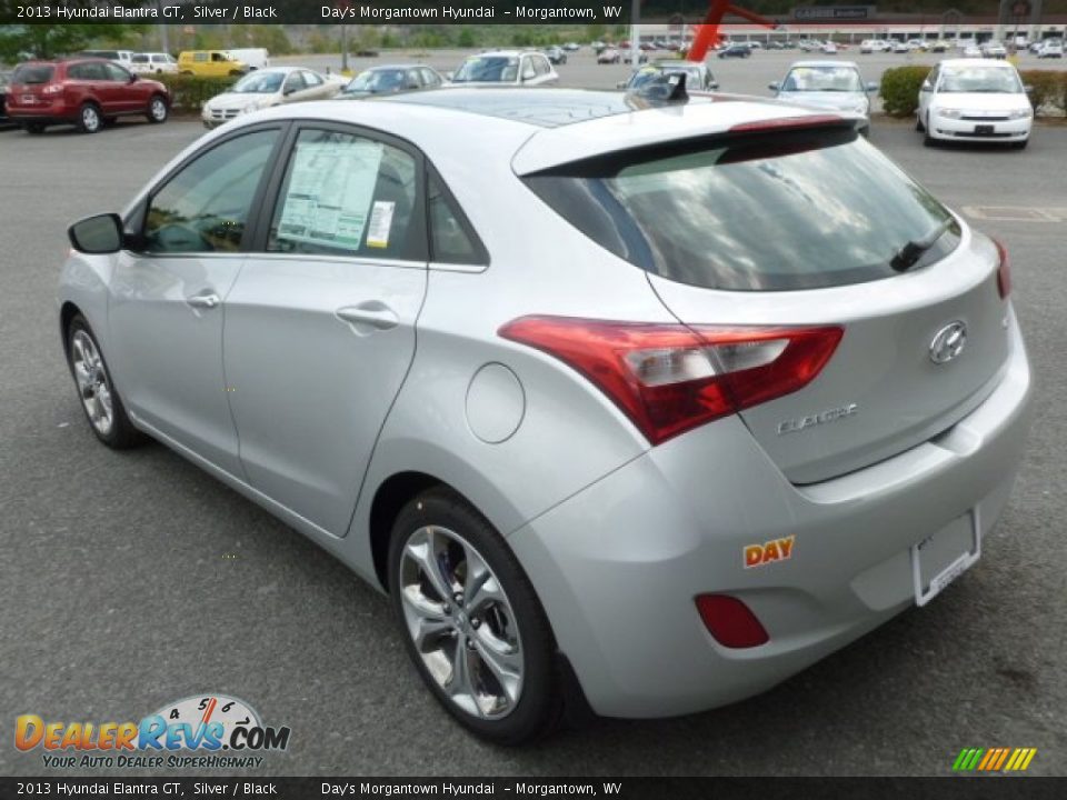 2013 Hyundai Elantra GT Silver / Black Photo #5