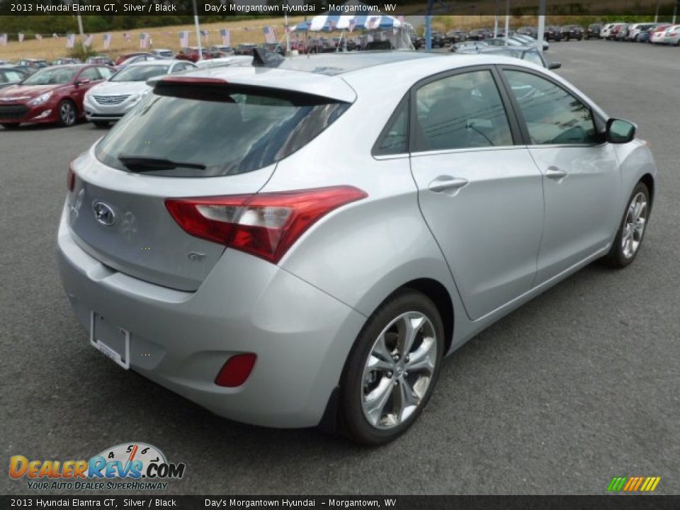 2013 Hyundai Elantra GT Silver / Black Photo #7