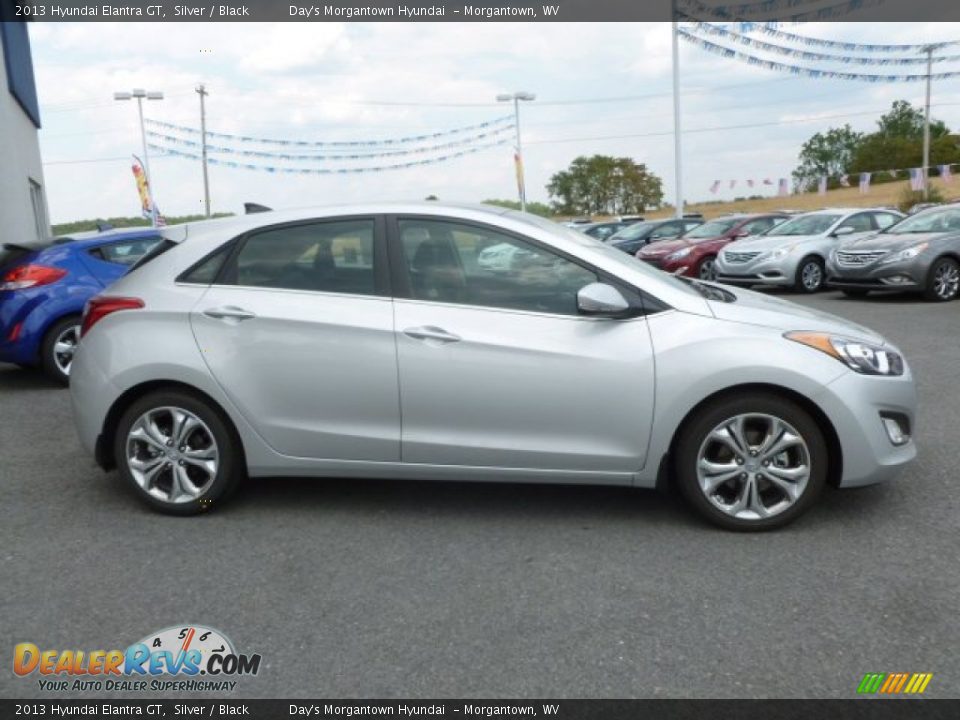 2013 Hyundai Elantra GT Silver / Black Photo #8