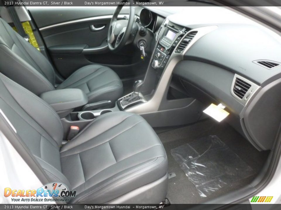 2013 Hyundai Elantra GT Silver / Black Photo #10