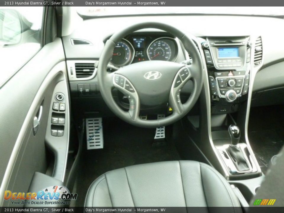 2013 Hyundai Elantra GT Silver / Black Photo #15