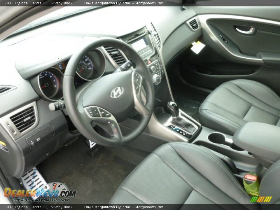 2013 Hyundai Elantra GT Silver / Black Photo #17