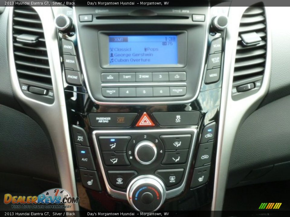 2013 Hyundai Elantra GT Silver / Black Photo #19
