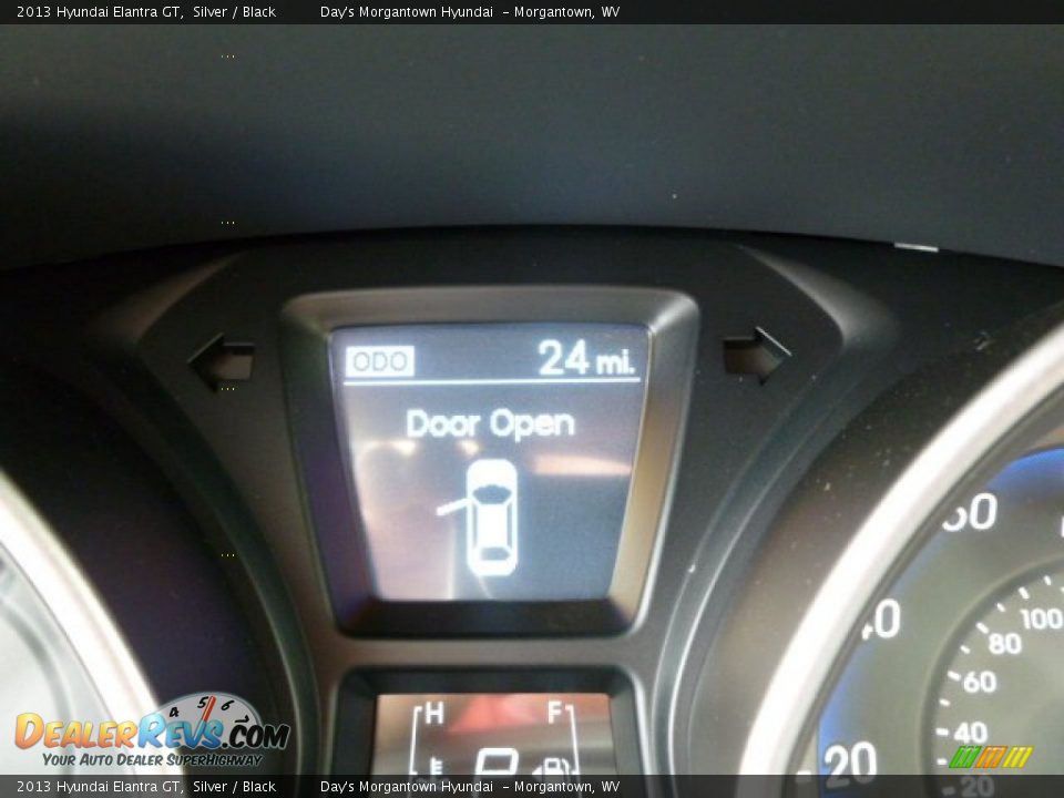 2013 Hyundai Elantra GT Silver / Black Photo #20