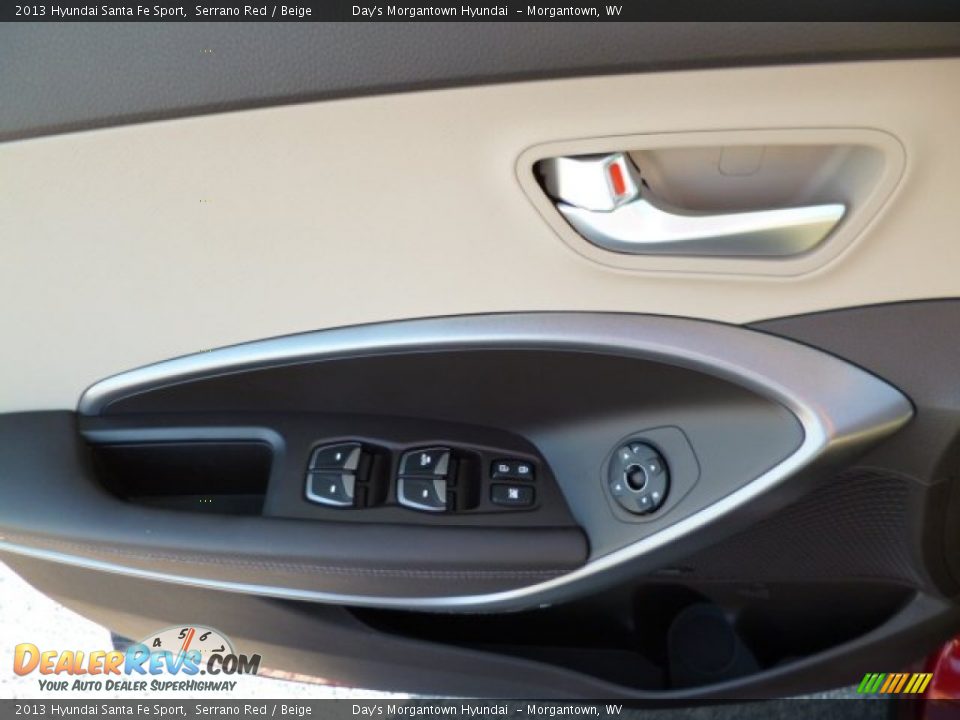 2013 Hyundai Santa Fe Sport Serrano Red / Beige Photo #17