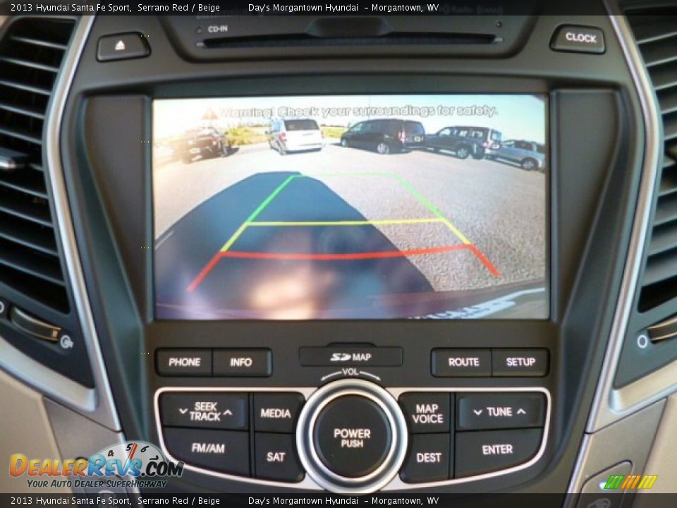 2013 Hyundai Santa Fe Sport Serrano Red / Beige Photo #18