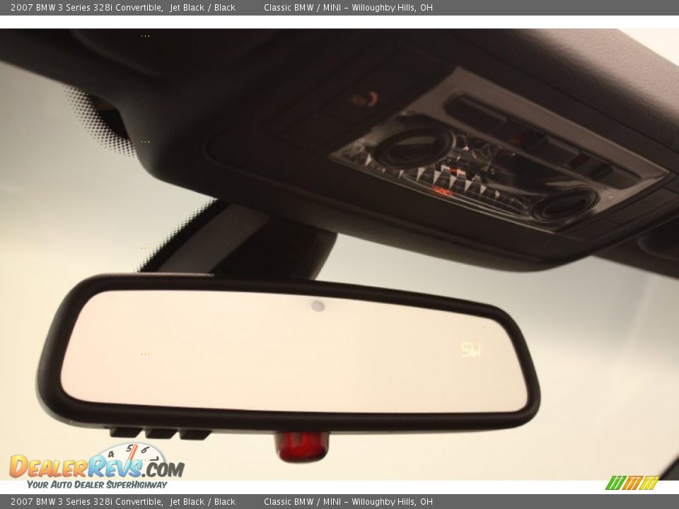 2007 BMW 3 Series 328i Convertible Jet Black / Black Photo #13