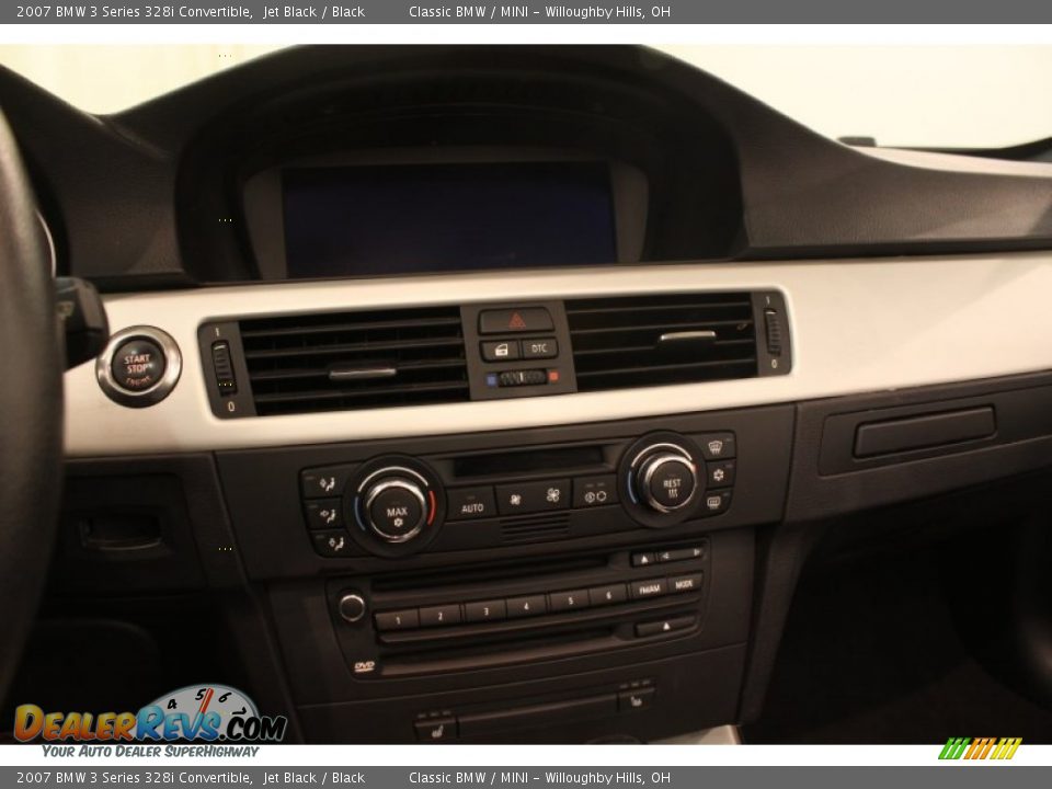2007 BMW 3 Series 328i Convertible Jet Black / Black Photo #14