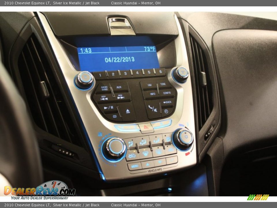 2010 Chevrolet Equinox LT Silver Ice Metallic / Jet Black Photo #9