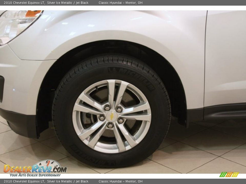 2010 Chevrolet Equinox LT Silver Ice Metallic / Jet Black Photo #16