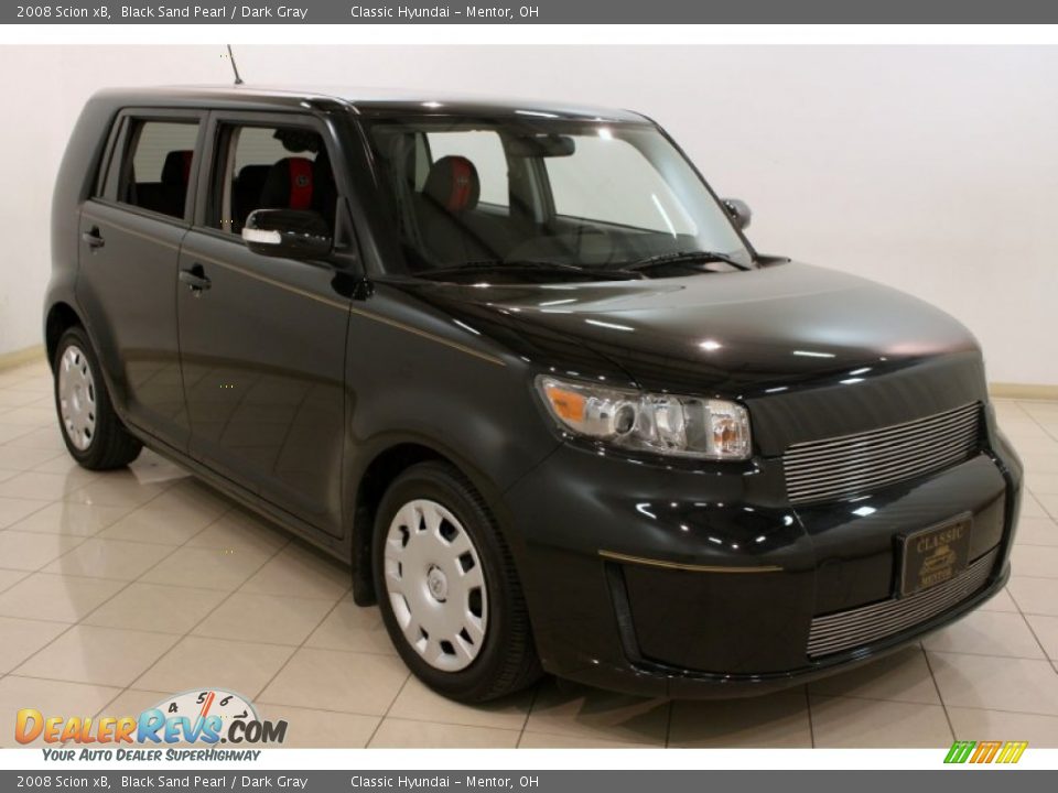 2008 Scion xB Black Sand Pearl / Dark Gray Photo #1