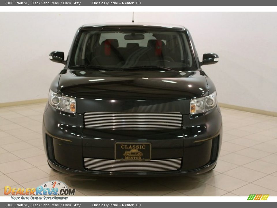 2008 Scion xB Black Sand Pearl / Dark Gray Photo #2