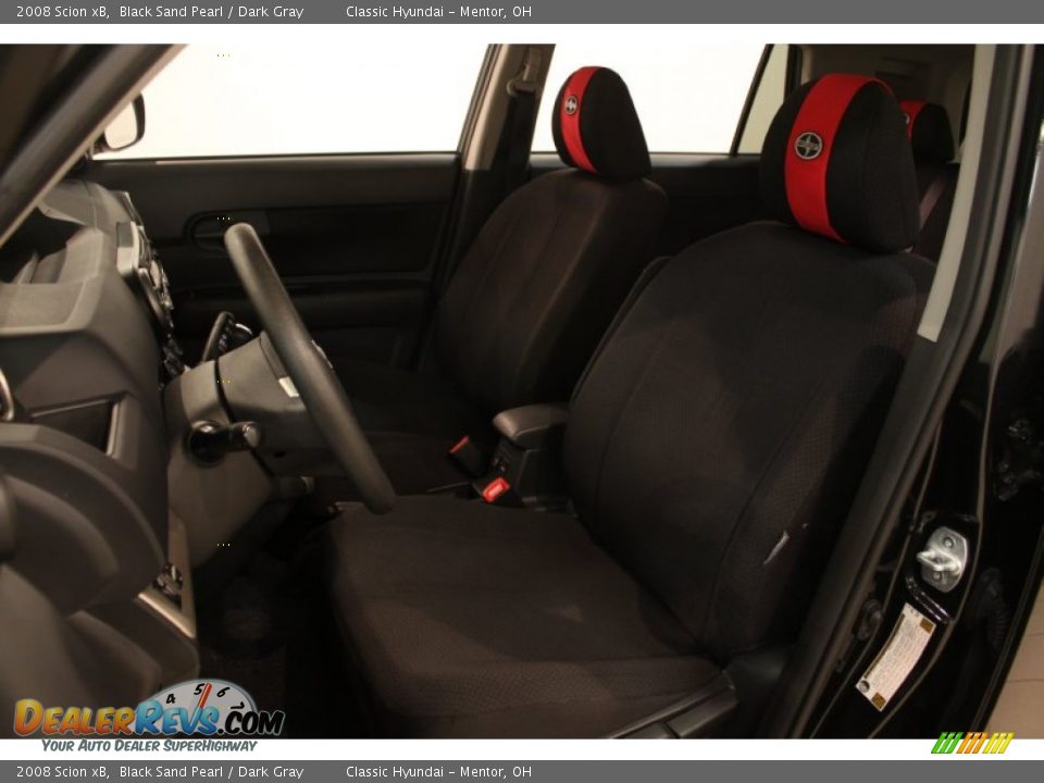 2008 Scion xB Black Sand Pearl / Dark Gray Photo #5