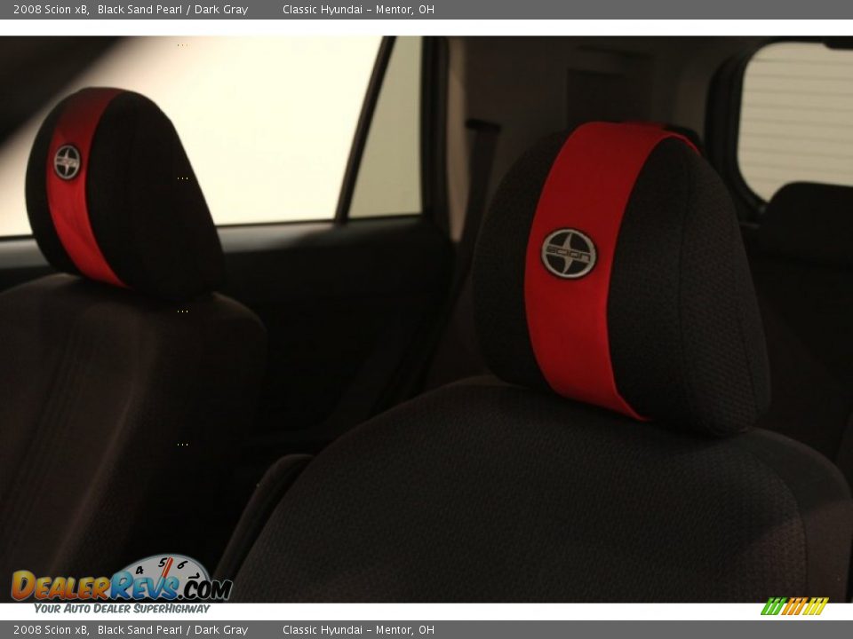 2008 Scion xB Black Sand Pearl / Dark Gray Photo #6