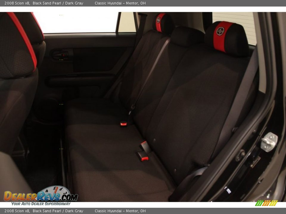 2008 Scion xB Black Sand Pearl / Dark Gray Photo #14