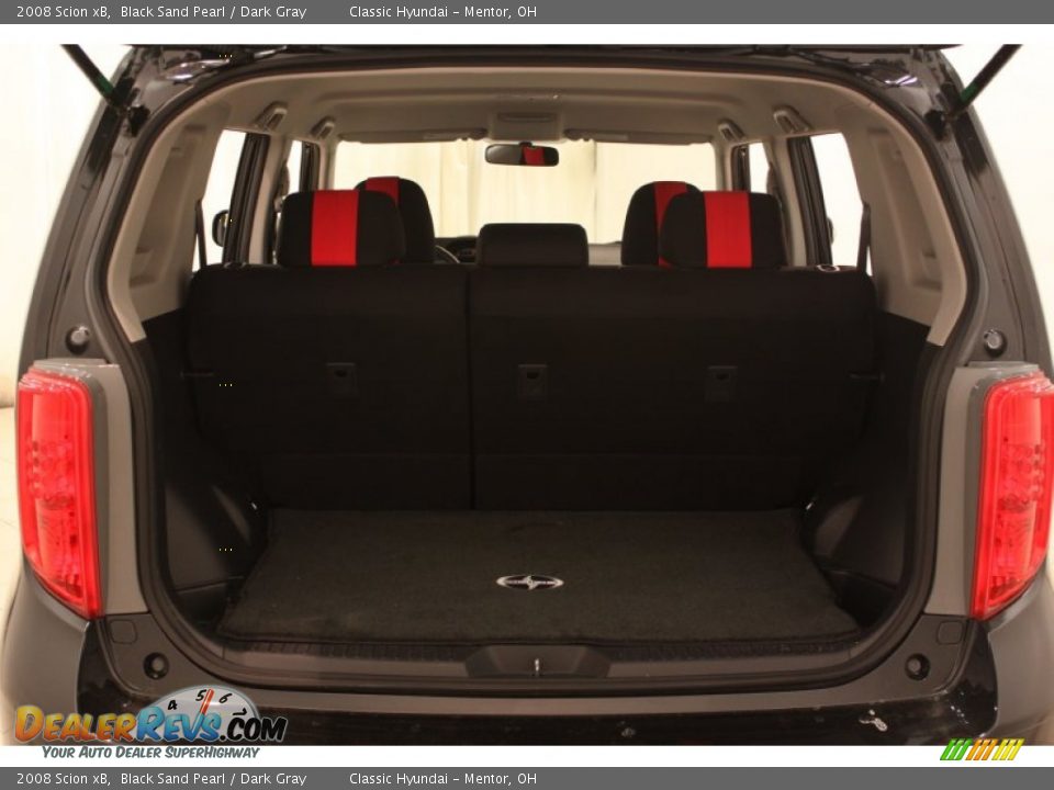 2008 Scion xB Black Sand Pearl / Dark Gray Photo #15