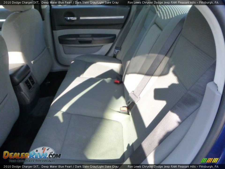 2010 Dodge Charger SXT Deep Water Blue Pearl / Dark Slate Gray/Light Slate Gray Photo #11