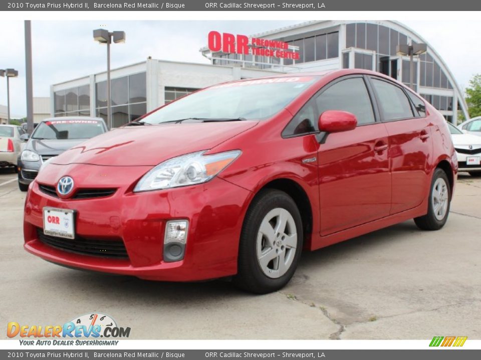 2010 Toyota Prius Hybrid II Barcelona Red Metallic / Bisque Photo #2