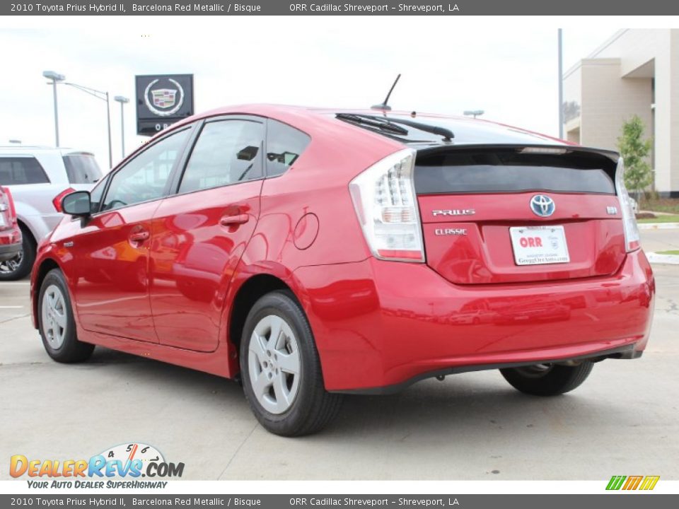 2010 Toyota Prius Hybrid II Barcelona Red Metallic / Bisque Photo #3
