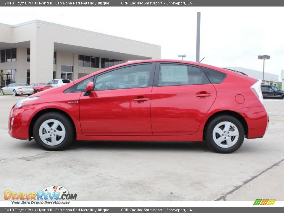 2010 Toyota Prius Hybrid II Barcelona Red Metallic / Bisque Photo #5