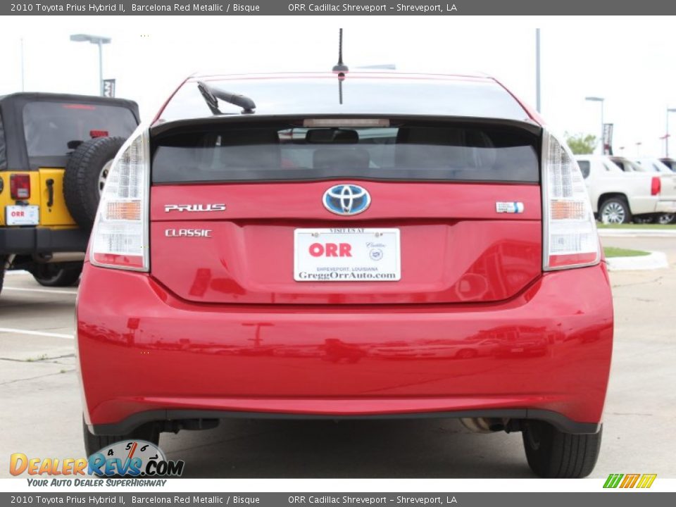 2010 Toyota Prius Hybrid II Barcelona Red Metallic / Bisque Photo #8