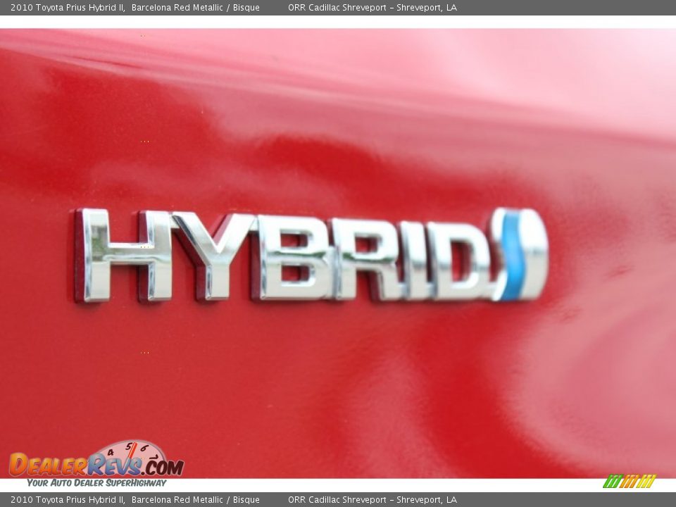 2010 Toyota Prius Hybrid II Barcelona Red Metallic / Bisque Photo #9