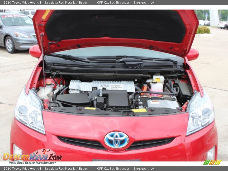 2010 Toyota Prius Hybrid II Barcelona Red Metallic / Bisque Photo #10