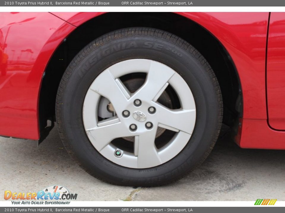 2010 Toyota Prius Hybrid II Barcelona Red Metallic / Bisque Photo #12