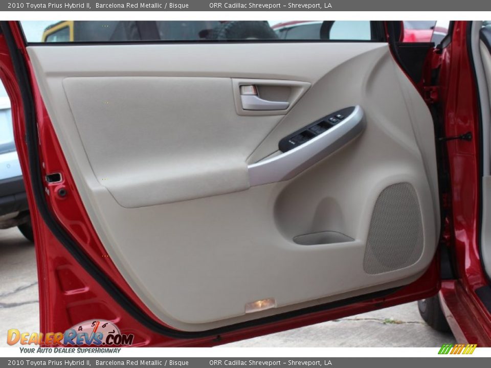 2010 Toyota Prius Hybrid II Barcelona Red Metallic / Bisque Photo #15