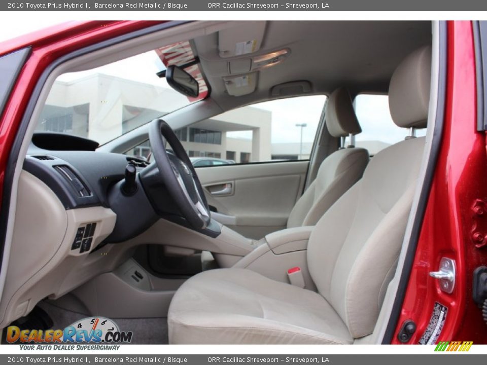 2010 Toyota Prius Hybrid II Barcelona Red Metallic / Bisque Photo #16