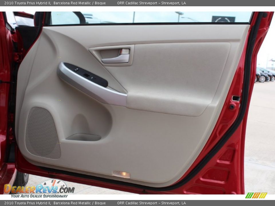 2010 Toyota Prius Hybrid II Barcelona Red Metallic / Bisque Photo #17