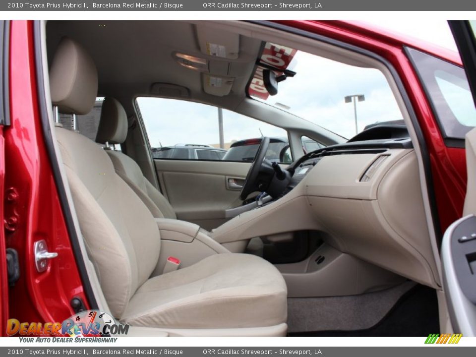 2010 Toyota Prius Hybrid II Barcelona Red Metallic / Bisque Photo #18