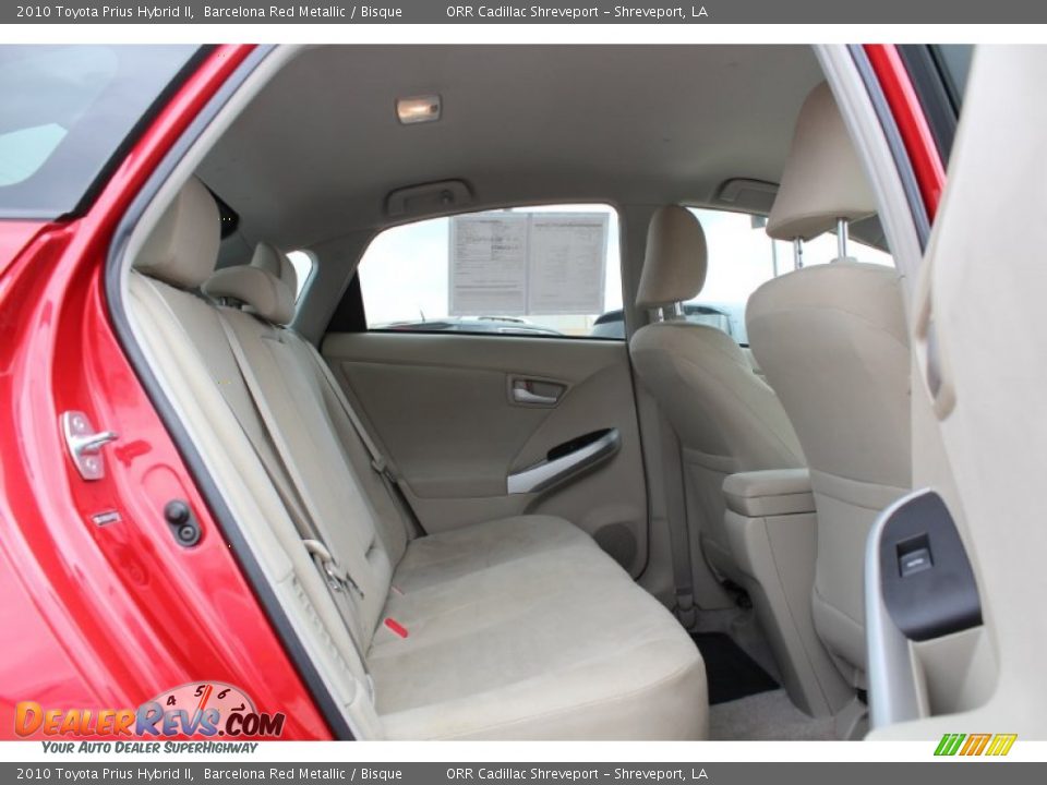 2010 Toyota Prius Hybrid II Barcelona Red Metallic / Bisque Photo #22