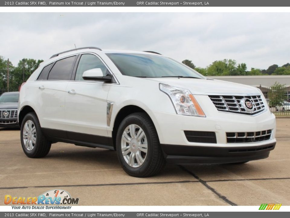 2013 Cadillac SRX FWD Platinum Ice Tricoat / Light Titanium/Ebony Photo #1
