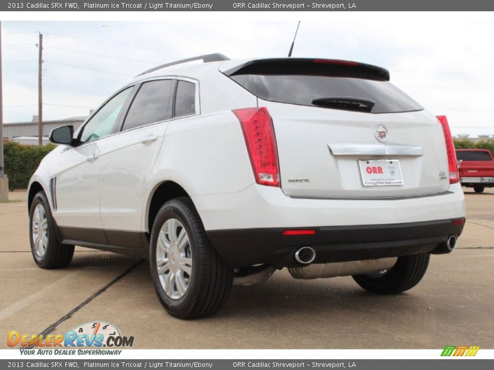 2013 Cadillac SRX FWD Platinum Ice Tricoat / Light Titanium/Ebony Photo #3