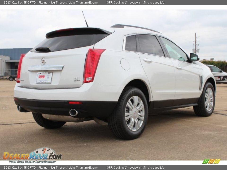 2013 Cadillac SRX FWD Platinum Ice Tricoat / Light Titanium/Ebony Photo #4