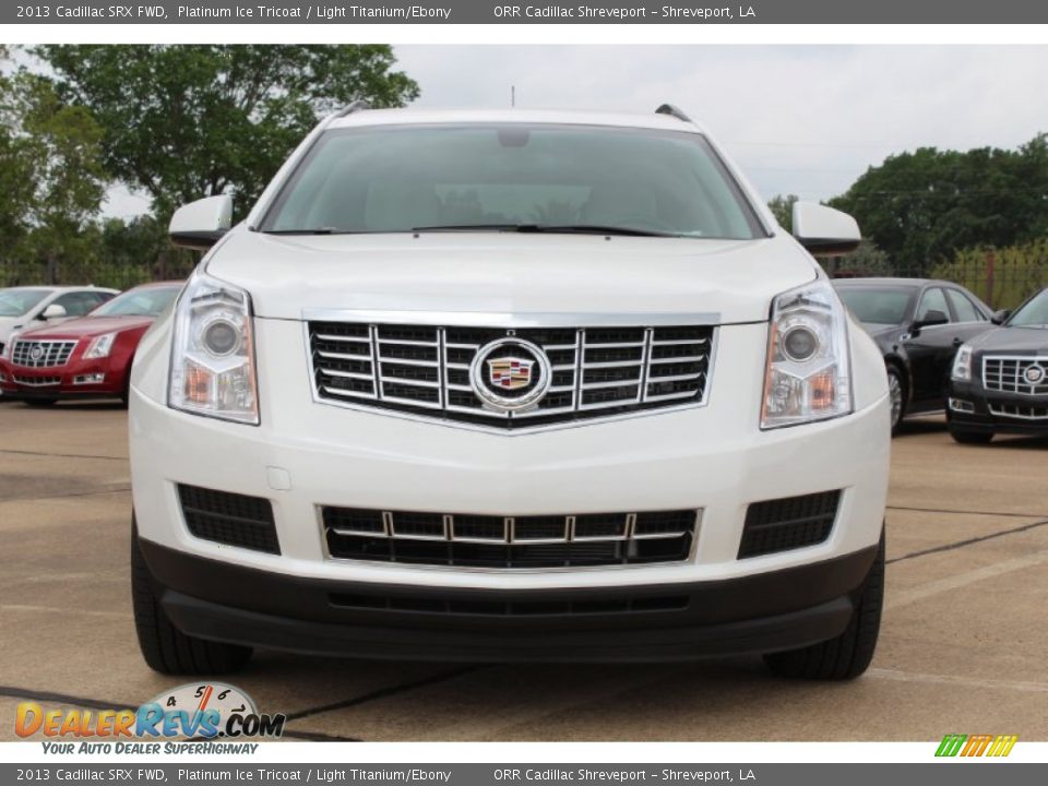 2013 Cadillac SRX FWD Platinum Ice Tricoat / Light Titanium/Ebony Photo #7