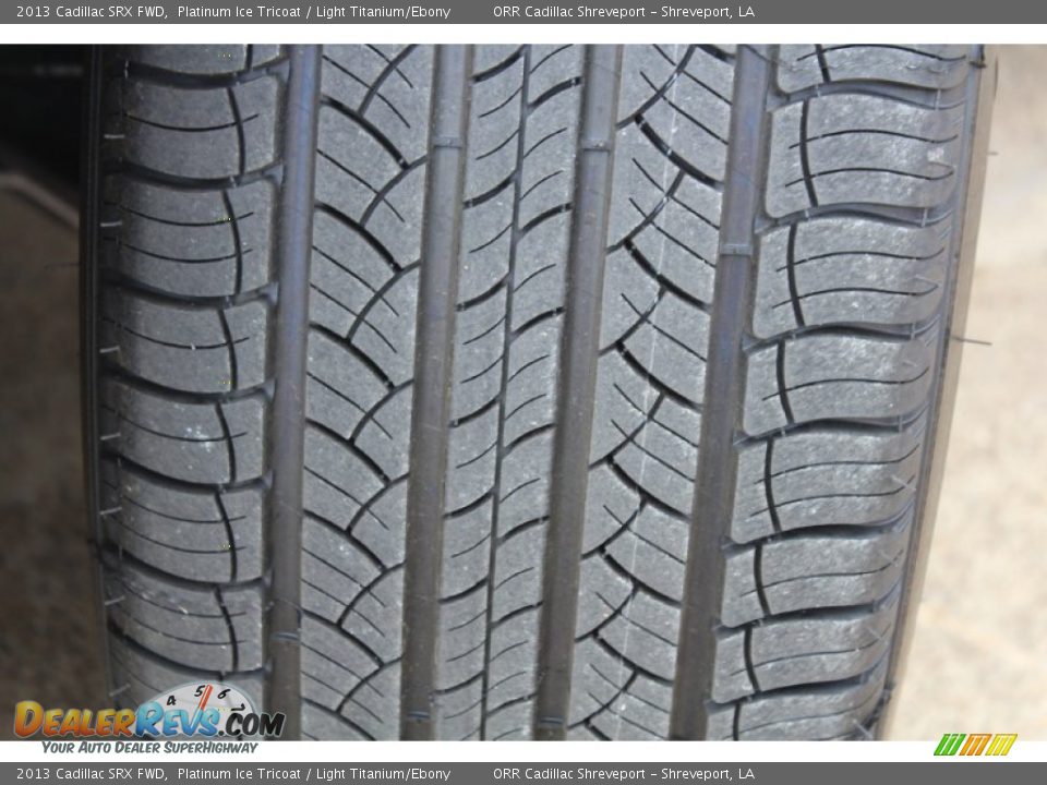 2013 Cadillac SRX FWD Platinum Ice Tricoat / Light Titanium/Ebony Photo #11