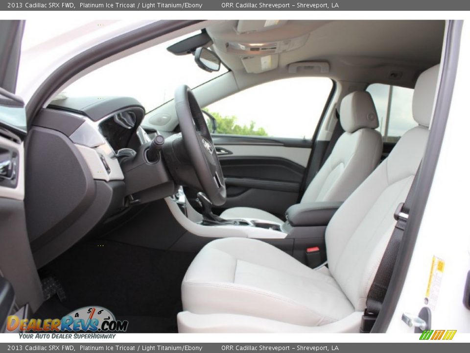2013 Cadillac SRX FWD Platinum Ice Tricoat / Light Titanium/Ebony Photo #16