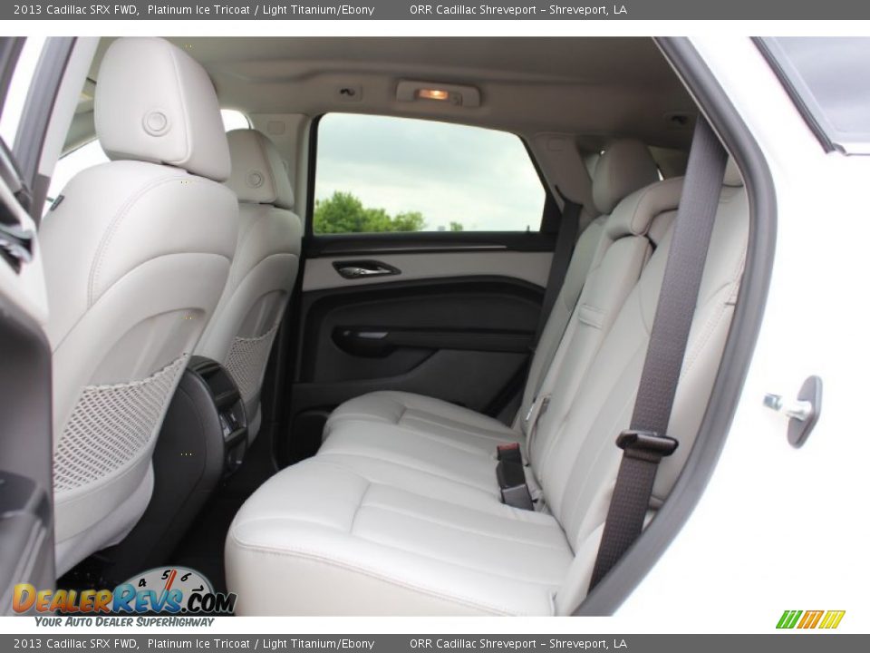 2013 Cadillac SRX FWD Platinum Ice Tricoat / Light Titanium/Ebony Photo #20