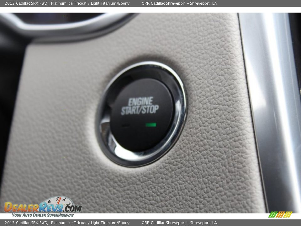 2013 Cadillac SRX FWD Platinum Ice Tricoat / Light Titanium/Ebony Photo #25
