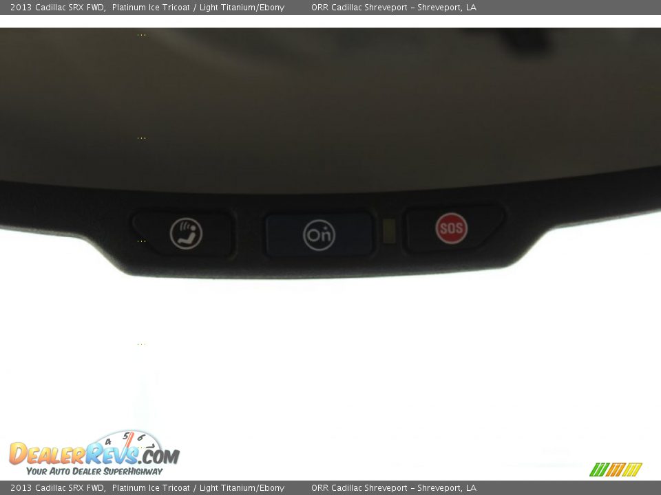 2013 Cadillac SRX FWD Platinum Ice Tricoat / Light Titanium/Ebony Photo #26
