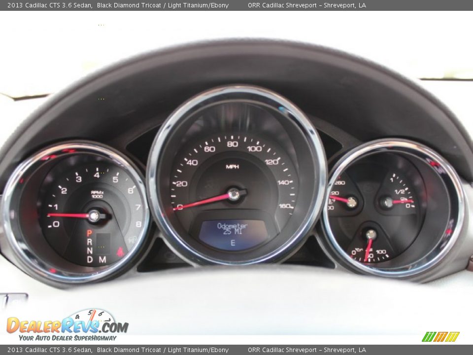 2013 Cadillac CTS 3.6 Sedan Gauges Photo #13