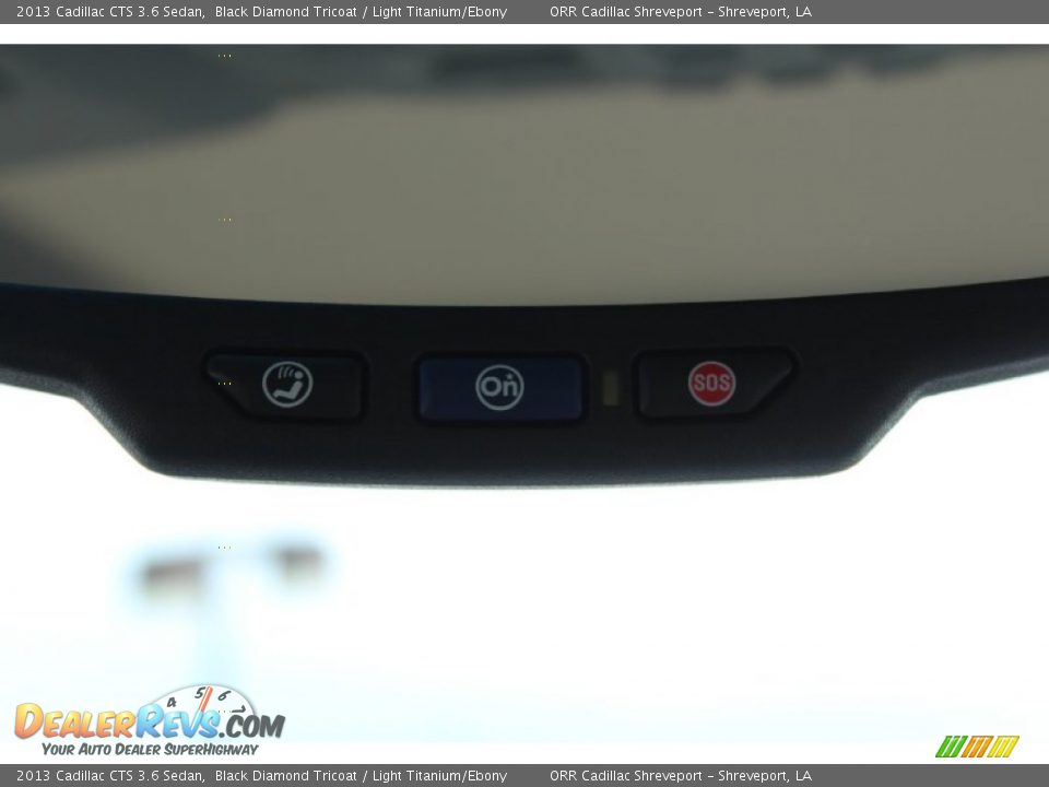 2013 Cadillac CTS 3.6 Sedan Black Diamond Tricoat / Light Titanium/Ebony Photo #29