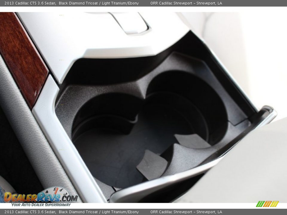 2013 Cadillac CTS 3.6 Sedan Black Diamond Tricoat / Light Titanium/Ebony Photo #31
