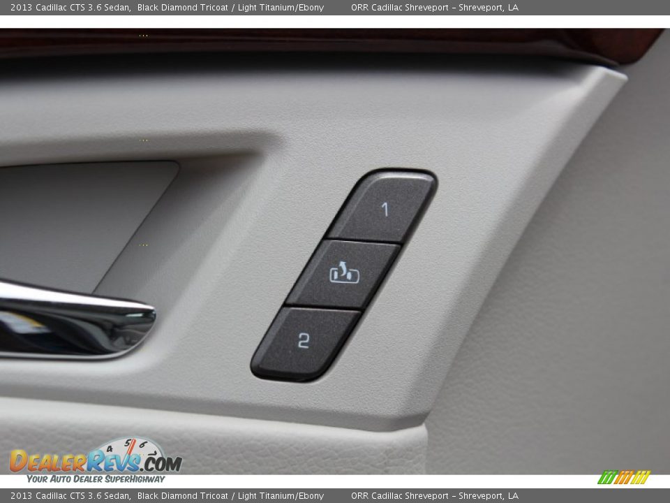 2013 Cadillac CTS 3.6 Sedan Black Diamond Tricoat / Light Titanium/Ebony Photo #34